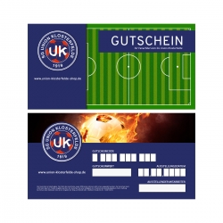 Gutschein - Union Klosterfelde - 10 €